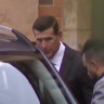Ben Roberts-Smith at Government House in Perth on Thursday.