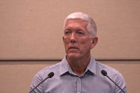 WHSQ regional director for North Queensland Paul Smith testifying in Cairns on Thursday
