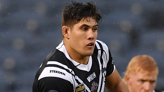 Tukimihia Simpkins playing in the NSW Cup.