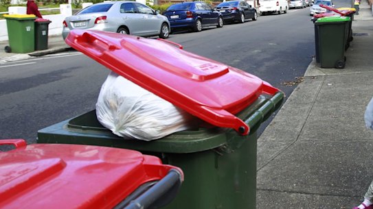 Bin there, done that ... finding one with space for incoming rubbish can be a challenge. 