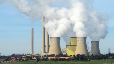 AGL's Yang A coal-fired power station in the Latrobe Valley, Victoria. 