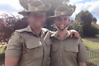 Cassandra Walters says several male officers have had relationships with subordinates without consequence.