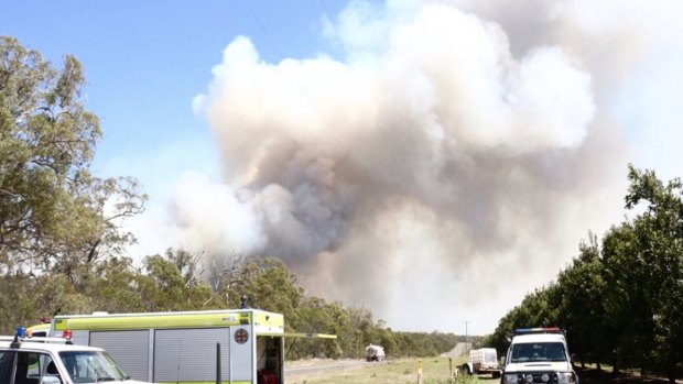 A hundred rural NSW firefighters are on their way to help fight the central Queensland bushfires.