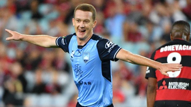 Wanted man: Brandon O'Neill has been called up for the Socceroos.