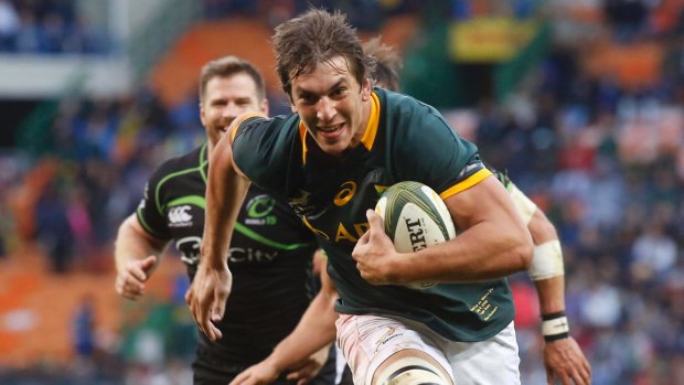 He's back: Springbok Eben Etzebeth will make a welcome return to national colours this weekend.