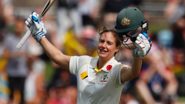 Ellyse Perry notched a Test double-century against England in the 2017 Women's Ashes.