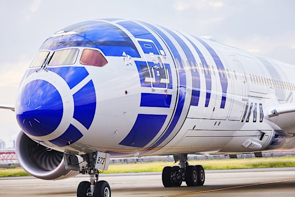 All Nippon Airways’ Star Wars livery.
