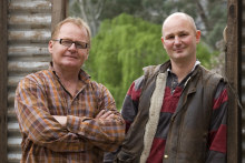Winemakers Fred & Joel Pizzini
of Pizzini Wines in the King Valley wine region of North East Victoria.