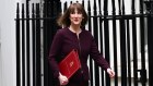 Rachel Reeves, UK chancellor of the exchequer, departs 11 Downing Street ahead of the Spring Statement in London.