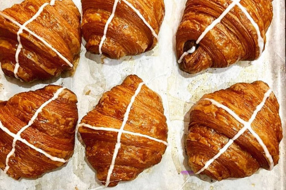 Agathe Patisserie’s hot croissant mixes tradition with creativity.