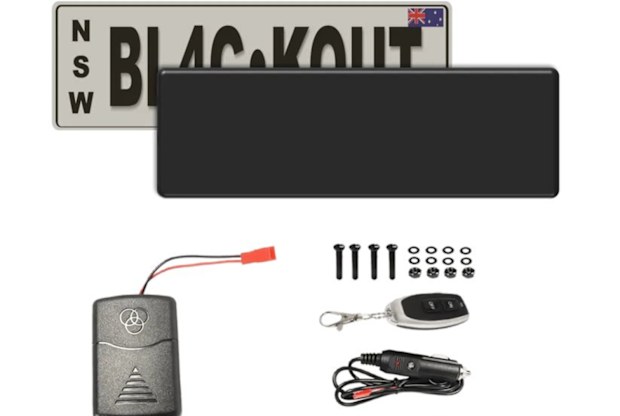 Sellers have begun selling the covers to fit Australian number plates.
