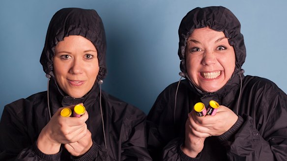 UK double act The Kagools: Claire Ford (left) and Nicola Wilkinson.