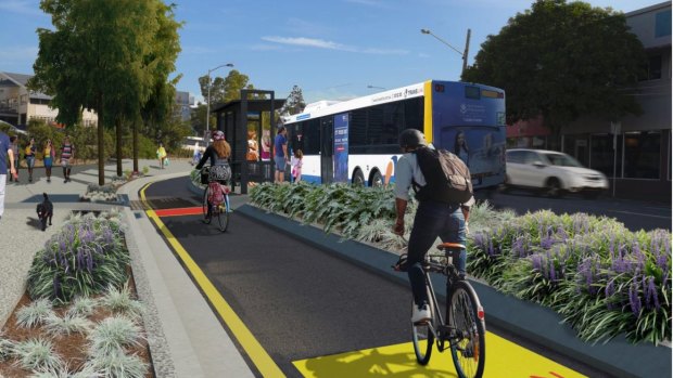 The construction of the  Woolloongabba Bikeway will start in early 2019.