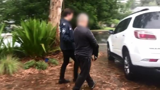 Search warrants were executed at two NSW homes.
