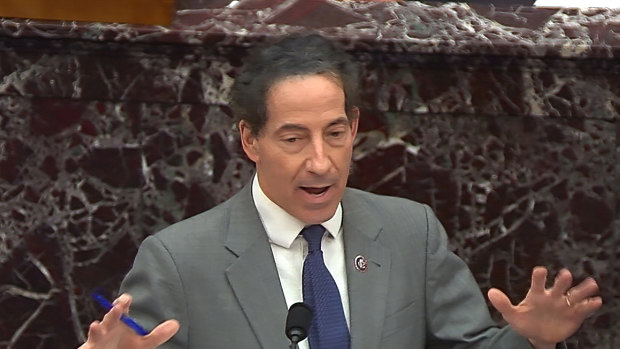 House impeachment manager Jamie Raskin said that Trump “assembled, inflamed and incited” the January 6 riot at the Capitol.