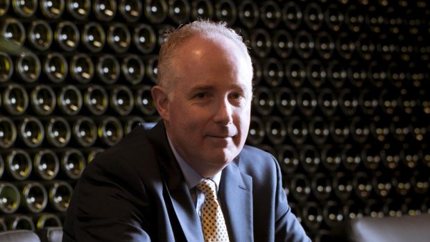 Treasury Wine Estates boss Mike Clarke.