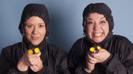 UK double act The Kagools: Claire Ford (left), Nicola Wilkinson (right).