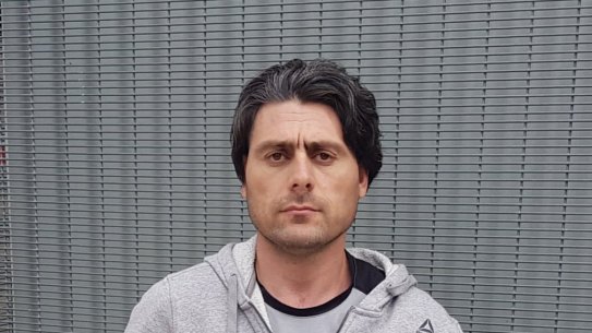 Farhad Bandesh inside MITA, the immigration transit centre in Broadmeadows where he has been held since late April.