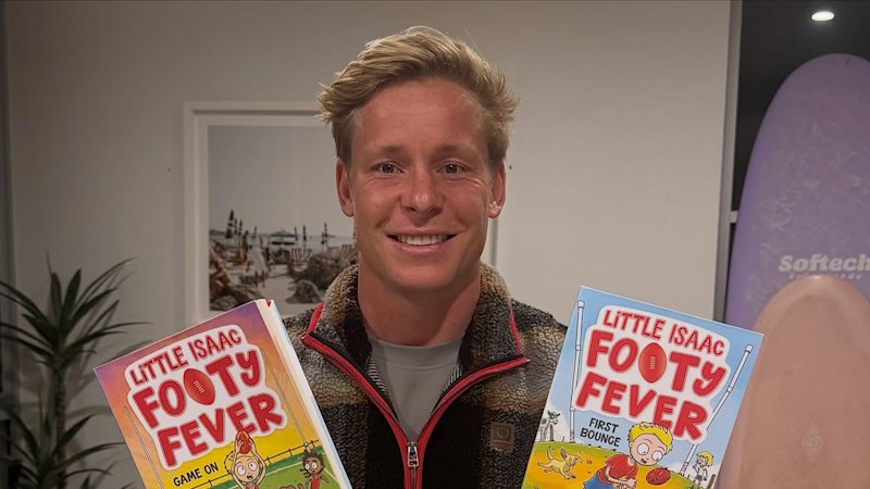 Publication of Isaac Heeney’s next children’s book paused as Nike stands down Swans