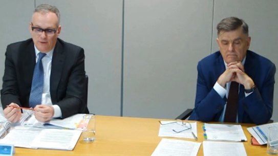 Senior health officials appeared at the Aged Care Royal Commission, including Michael Lye, deputy secretary of Commonwealth Department of Health and the new secretary and former chief medical officer, Dr Brendan Murphy.