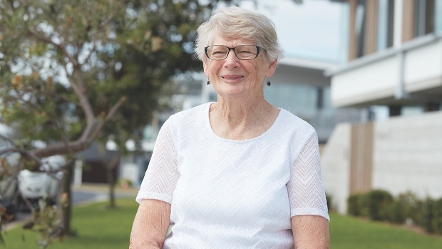 Kath Nicol was reluctant to embrace
technology when she received an iPad for her 80th birthday five years ago. Now, she wouldn't be without it. 