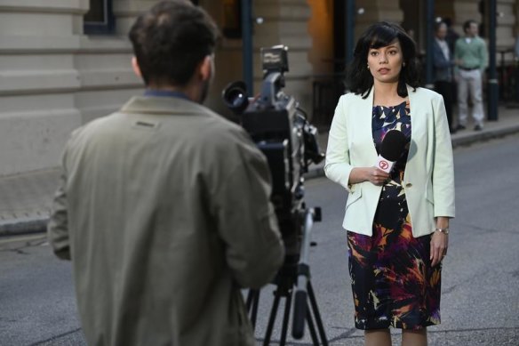 Cat Van-Davies as Alison Fan in Seven’s The Claremont Murders.