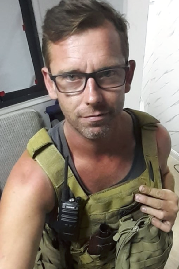 Trent Lee, pictured recently in the Solomon Islands.