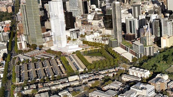 The shed redevelopment is part of a plan to replace the market's above-ground parking with a new park. 