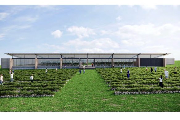 Images from the planning application for a proposed chocolate factory near Portarlington.
