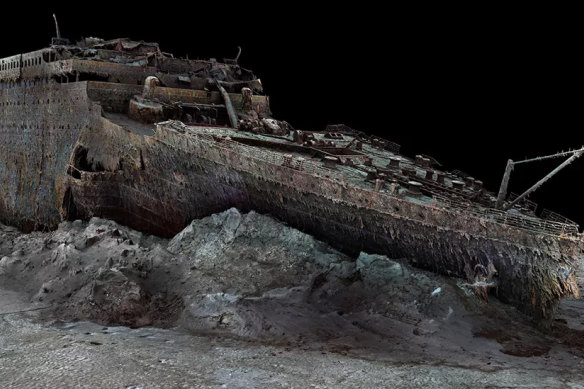 The Titanic has lain frozen in time on the bottom of the Atlantic Ocean for more than century.