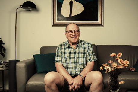 Paul Gottlieb at home in Brisbane: “I was never interested in golf.”