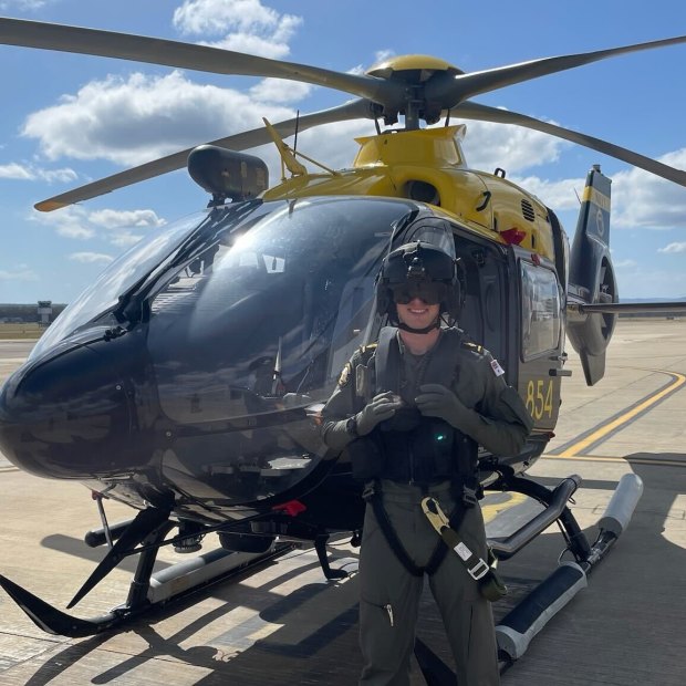 Henry Standley completed the Australian Defence Force’s gap year program in 2021 and now works as an air crewman in the Navy.