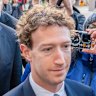  Meta CEO Mark Zuckerberg.