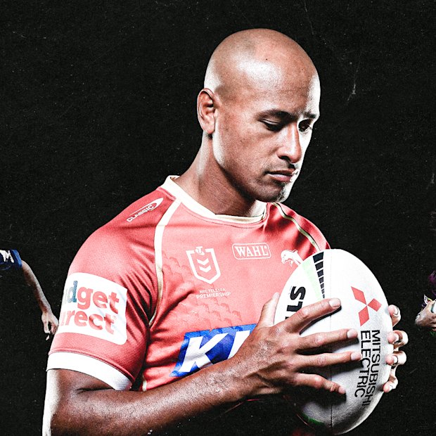 Felise Kaufusi will take on his former Melbourne Storm teammates for the Dolphins on Friday night.