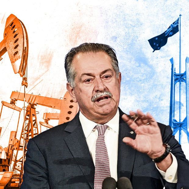 Andrew Liveris - the chemicals tycoon and architect of Australia’s gas-led recovery. 