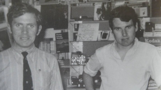 Michael Kirby and his partner Johan van Vloten in 1969, the year they met.