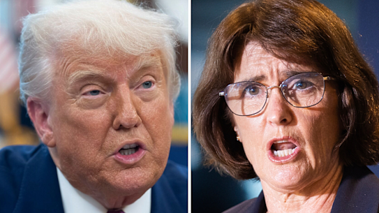 As políticas tarifárias de Donald Trump criaram incerteza para o RBA e para a governadora Michele Bullock.