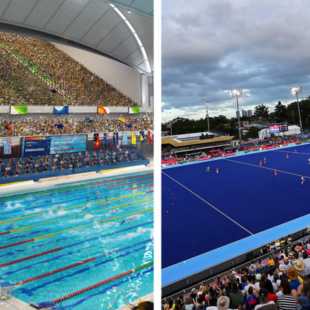 Swimming and hockey both want legacy venues from the Brisbane 2032 Olympic and Paralympic Games.