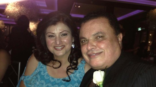 Sam Fayad with his wife Maria, who is the sister of Dyldam founder Joe Khattar. 