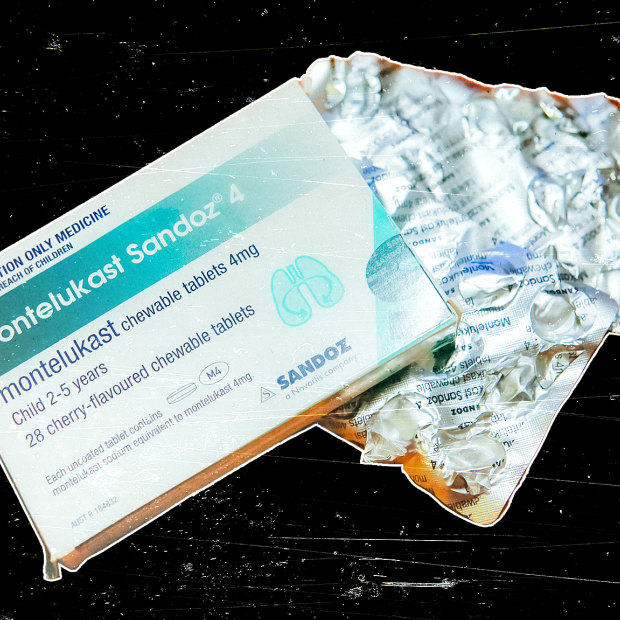 One of the montelukast products prescribed to treat asthma but increasingly linked to side effects including aggression, depression and suicidal thoughts.