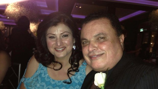 Dyldam chairman Sam Fayad with his wife Maria, who is the sister of Joe Khattar. 