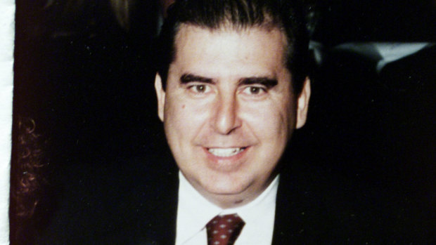 Christos Saristavros was shot dead in Box Hill almost 20 years ago.