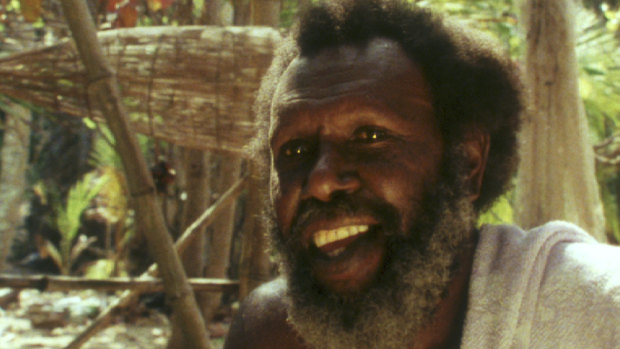 Eddie Koiki Mabo in Trevor Graham's award-winning film <i>Mabo: Life of an Island Man</i>.