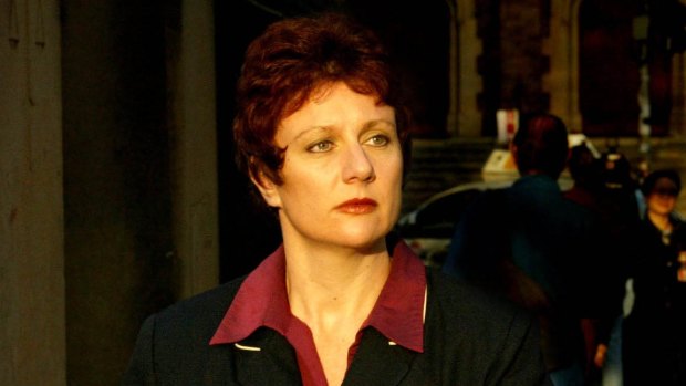 Kathleen Folbigg leaves the Supreme Court in Darlinghurst in 2003.