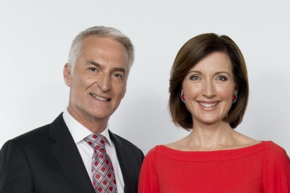 Andrew Lofthouse and Melissa Downes co-presented Nine News Queensland for 16 years.