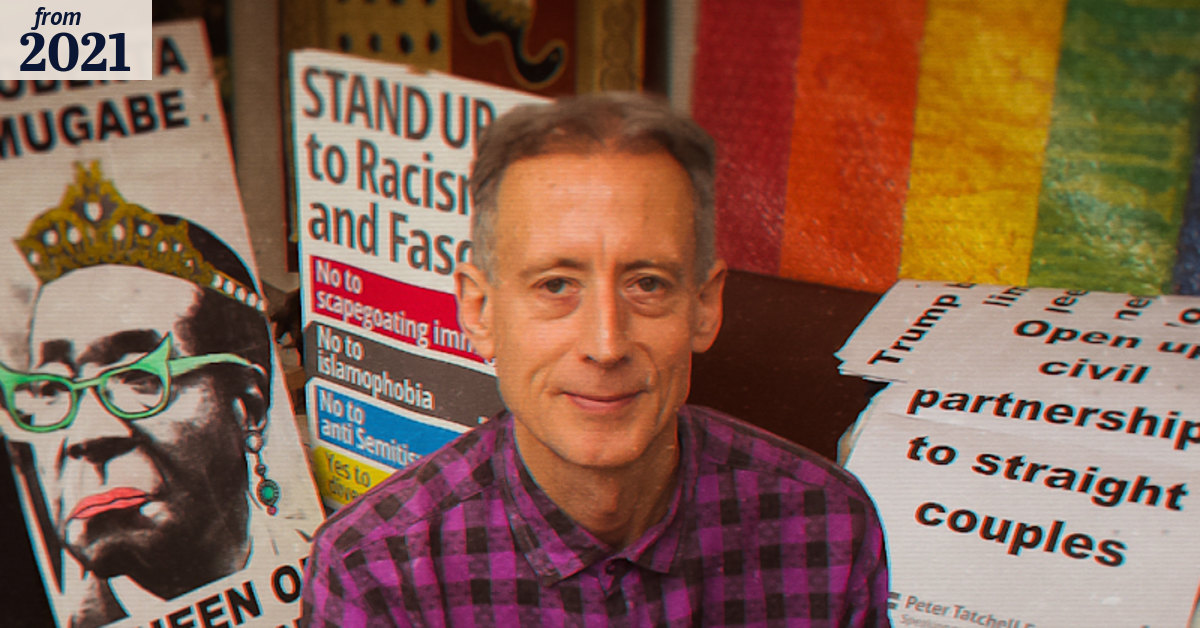 After 50 years, gay rights activist Peter Tatchell still has plenty to ...