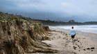 Some of Australia’s holiday coast has been hit by bad weather.