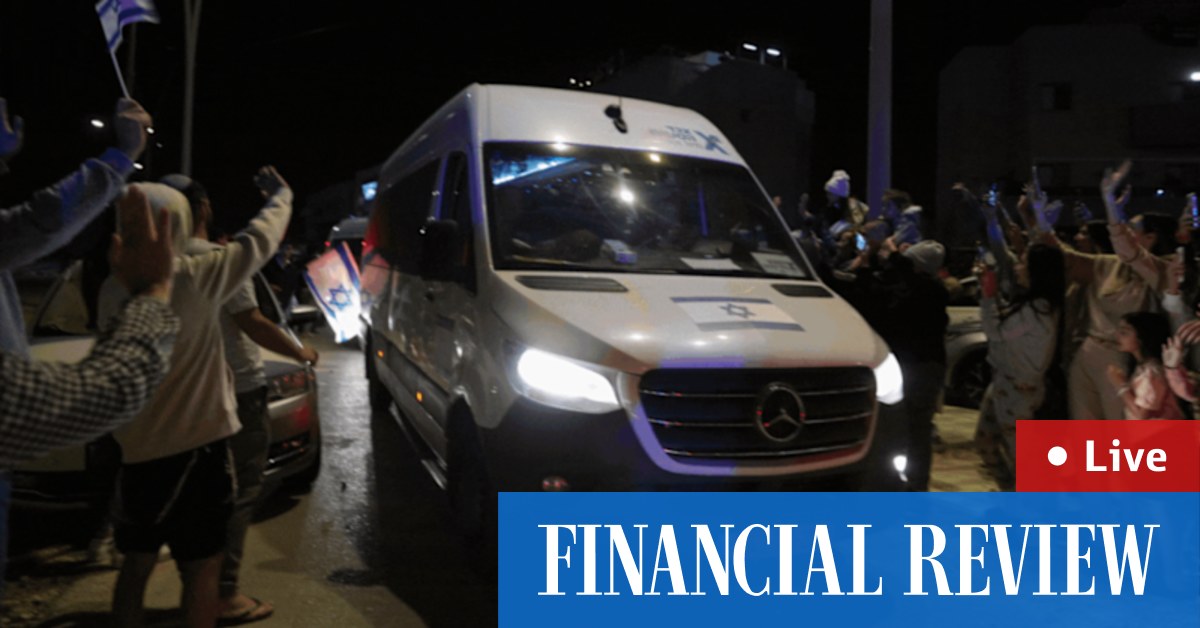 Israel Hamas: Four-year-old orphan among new hostages released - Vimarsana News
