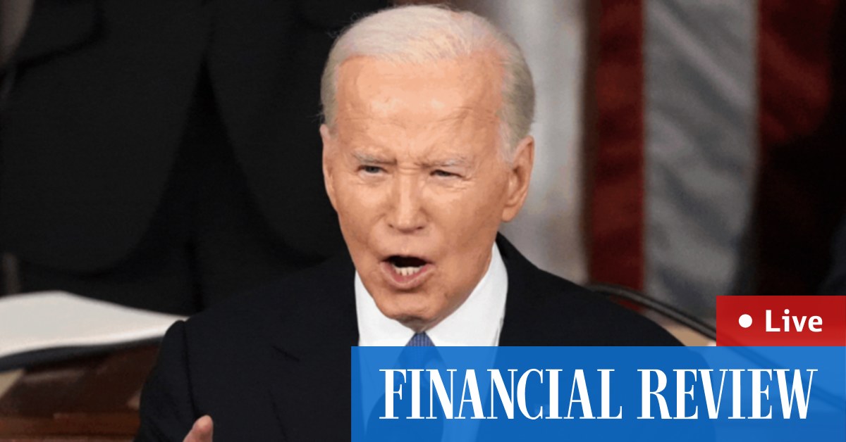 State of the Union 2024 LIVE UPDATES Joe Biden warns Israel on ‘gut