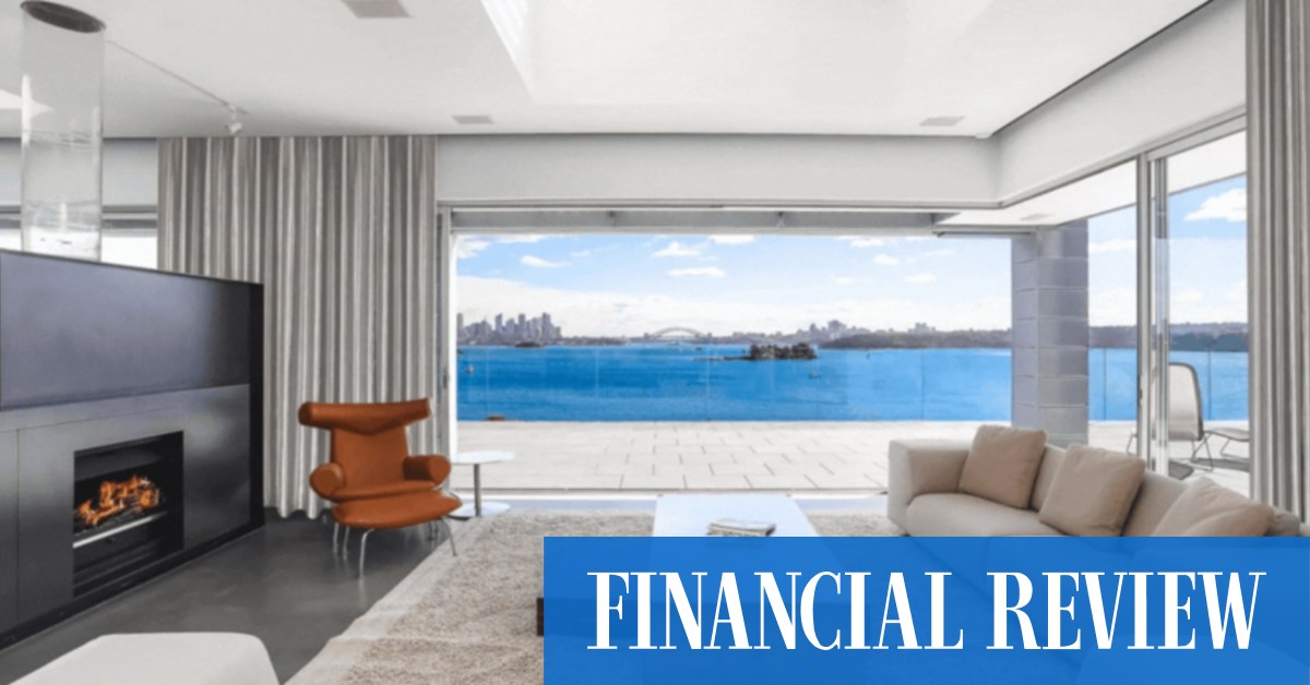 Sydney property prices at the luxury end marred by $530m glut - The Australian Financial Review